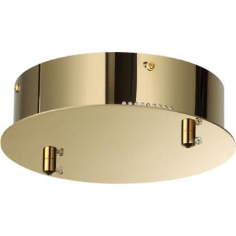 База ODEON LIGHT PANTA L-VISION ODL24 477 для 2-х колец металл, золото