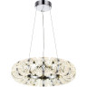 Люстра ODEON LIGHT MIRAGE L-VISION ODL24 455 LED 92W 4000K 5581лм металл акрил, хром 5029/92L